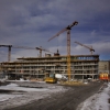 Práce na hrubé stavbě administrativní budovy Nová Karolina Park jsou ve finále