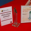 Zlatou medaili IBF v kategorii v kategorii Design získaly protipožární dveře PROMAGLAS F1