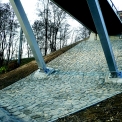 Podpěry ocelové mostovky