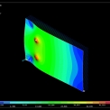 Obr. 8 – Deformovaný tvar patní desky v tahu při vizualizaci výsledků programem ANSYS 11 pro vzorky č. 6-S1-30-TS; 9-S2-30-CTT a 10-S2-30-S 6.